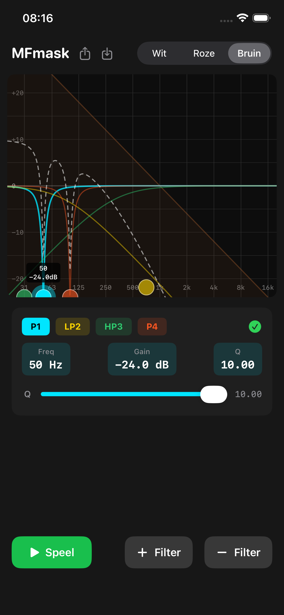 MFmask iOS-app screenshot